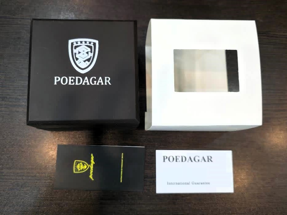ساعت زنانه پوداگار 780 G POEDAGAR نقره ای-مشکی | تقویم روز شمار | بند استیل